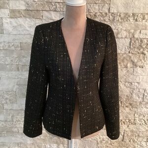 Mina Self Tweed Blazer